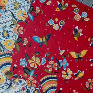 Peacock and Butterfly Hand-drawn Batik