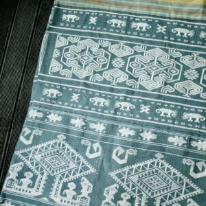 Sage Green Pahikung Sarong Weaving
