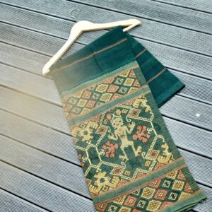 Seawed Green Pahikung Sarong Weaving