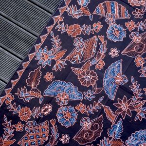 Butterflies Natural Hand-drawn Batik
