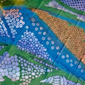 Abstract motif Batik Hand-drawn Batik