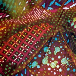 Abstract motif Batik Hand-drawn Batik