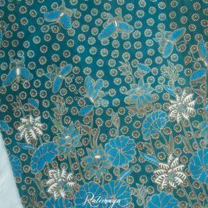 Natural Dyed Flower & Butterflies