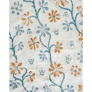 Batik Wonogiren : Lung lungan Biru Oren