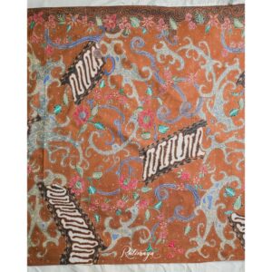 Hand-drawn Batik with Parang - Bunga - Kuncoro motif