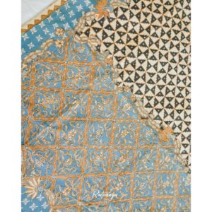 Hand-drawn Batik with Slobog Tumpal Sido Luhur motif