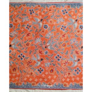 Hand-drawn Batik with Kawung Bunga motif