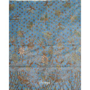 Hand-drawn Batik with Bunga & Kupu motif