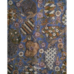 Hand-drawn Batik with Buntal motif