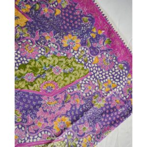 Hand-drawn Batik with Kipas motif