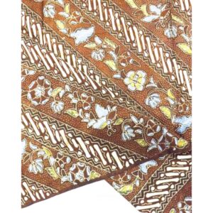 Hand-drawn Batik with Dlorong Parang Bunga motif