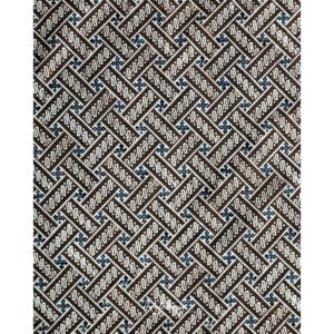 Hand-drawn Combination Batik Anyaman: Parang