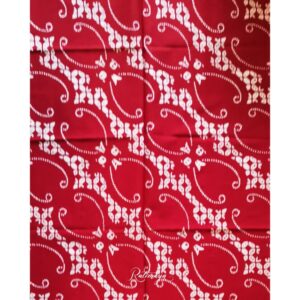 Stamped Batik motif Kawung Kontemporer