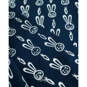 Stamped Batik Rabbit - Carrot