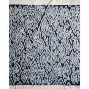 Batik Tulis Cirebon motif Megamendung 5 Gradasi