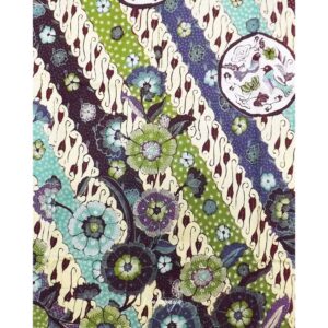 Batik Cirebon motif Piringan - Bunga Latar Dlorong - Parang