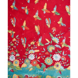Batik Tulis Cirebon motif Kupu Bunga