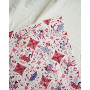 Hand-drawn Batik with Kawung: Alas-alasan motif