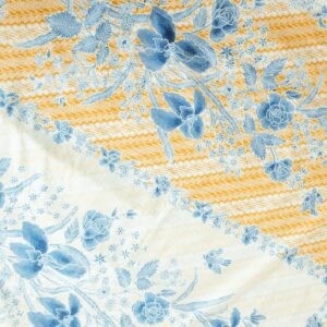 Stamped Batik Encim motif Buketan Latar Parang