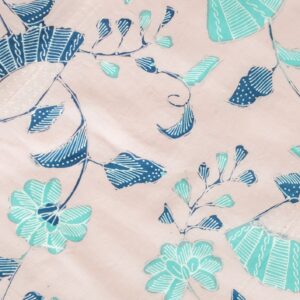 Hand-drawn Batik Cirebon with Flower Tendrils Mix Kipas motif